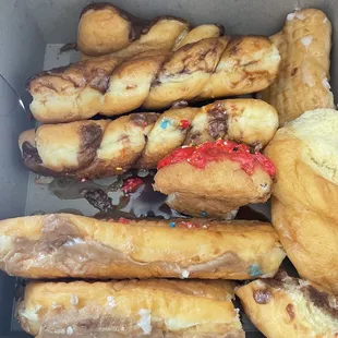 Seems they were stuffed in there a little too tight causing them to melt?