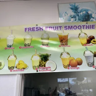 This place boba smoothie so good