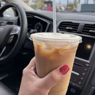 Iced coffee