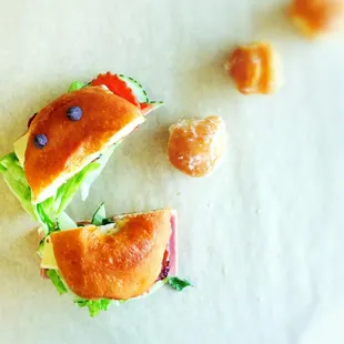 Nomnom! Play with your donut. Build a sandwich.