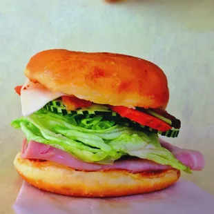 Donut sandwich avail. 9a-6pm