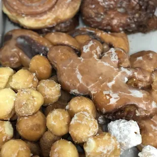 donuts, food, dough desserts