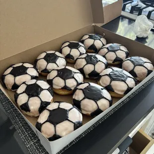 Custom Soccor donuts