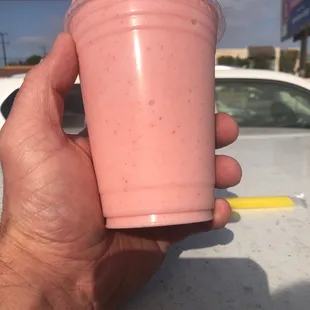 Strawberry and banana