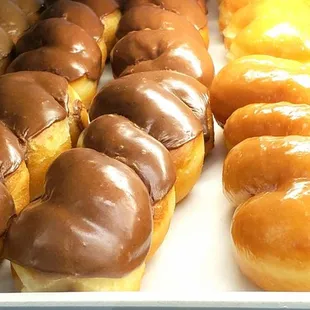 a variety of donuts