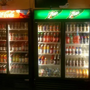 Wide variety of driiinks.