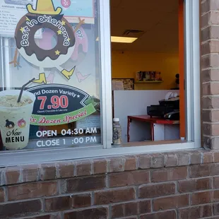 Drive through window