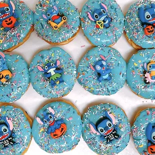 Stitch character donut