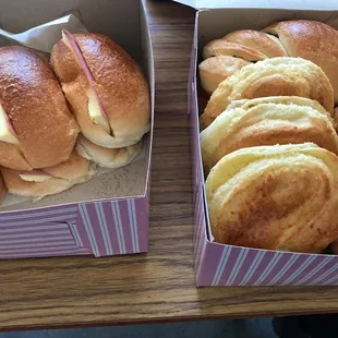 Sweet and savory buns