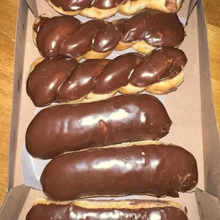 Half Dozen of Chocolate Glazed Bars &amp; Twist