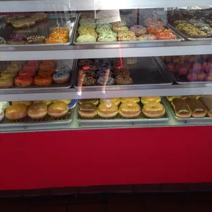Donuts they usually have in the morning.