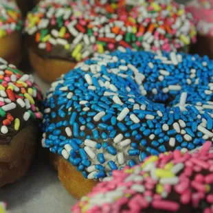 a variety of sprinkles