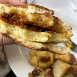 Vegan Breakfast Sandwich