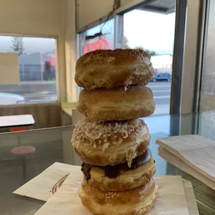 raise donuts