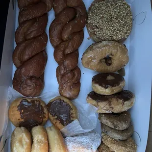 Regular and large size donuts