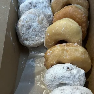 Regular size donuts