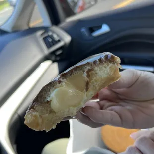 Custard filled
