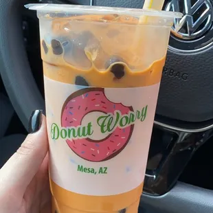 Thai Iced Tea Boba