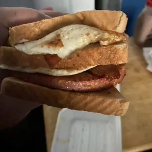 They let you customize your eggs, your protein, your choice of bread, tortillas. It's awesome!