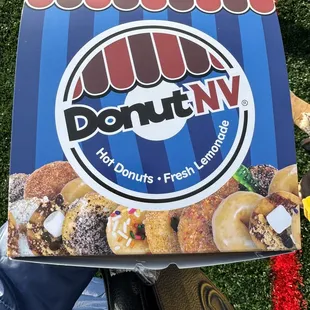 a box of doughnuts