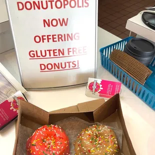 Gluten free donuts