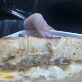 Bagel sandwich