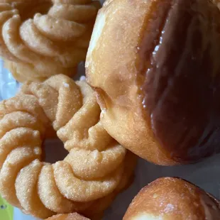 Cruellers &amp; custard filled!