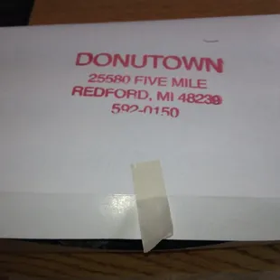 When there&apos;s tape on the box you know it will be good.