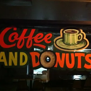 coffee and donuts
