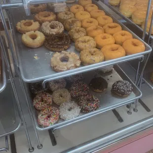 a variety of donuts