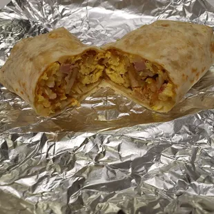 Breakfast burrito