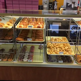 Not all the donuts are out yet