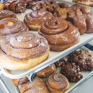 a variety of doughnuts
