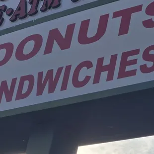 outside, donuts