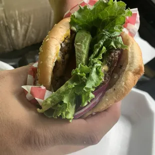 Avocado burger