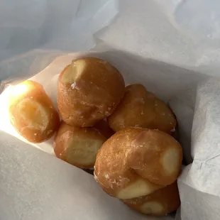 A dozen delicious donut holes