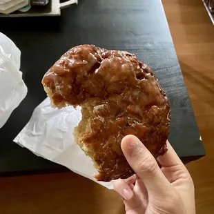Apple Fritter. Too oily.