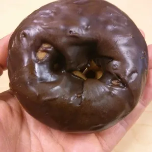 Chocolate iced, chocolate cake donut - Excellent.
