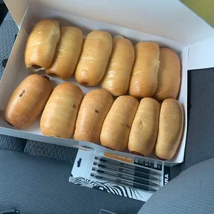 Fresh-baked kolaches