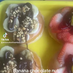 donuts, food, dough desserts