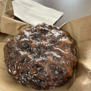 Blueberry fritter