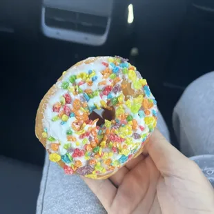 This was so delicious in the best way possible I normally don&apos;t eat donuts that have frosting but this one was 10/10!!