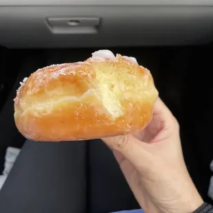 Peep the thickness of this yeast donut. SO GOOd.