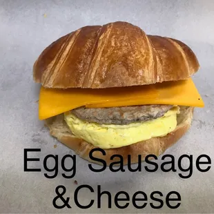 Egg Sausage &amp; cheese