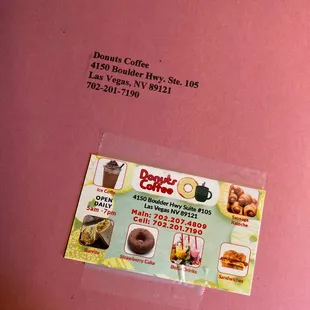 Box of donuts