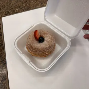 Cronut vanilla bean