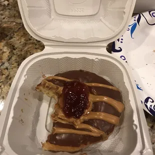 Eaten PB and J