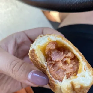 Sausage and cheese kolache