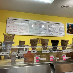 cones and flavors