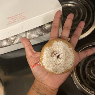 Funnel cake donut